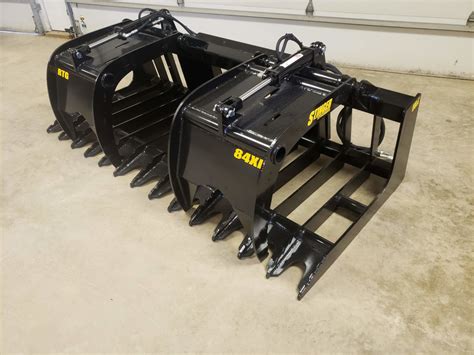 diy skid steer grapple|heavy duty skid steer attachments.